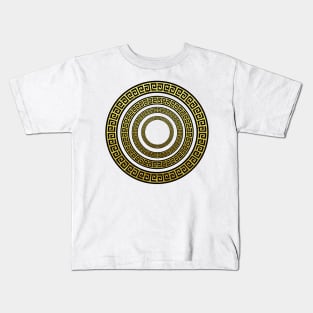 Artdeco Greek Meander Symbol Kids T-Shirt